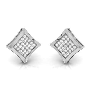 Jewelove™ Pendants & Earrings Earrings only Platinum with Diamond Pendant Set for Women JL PT P 2468