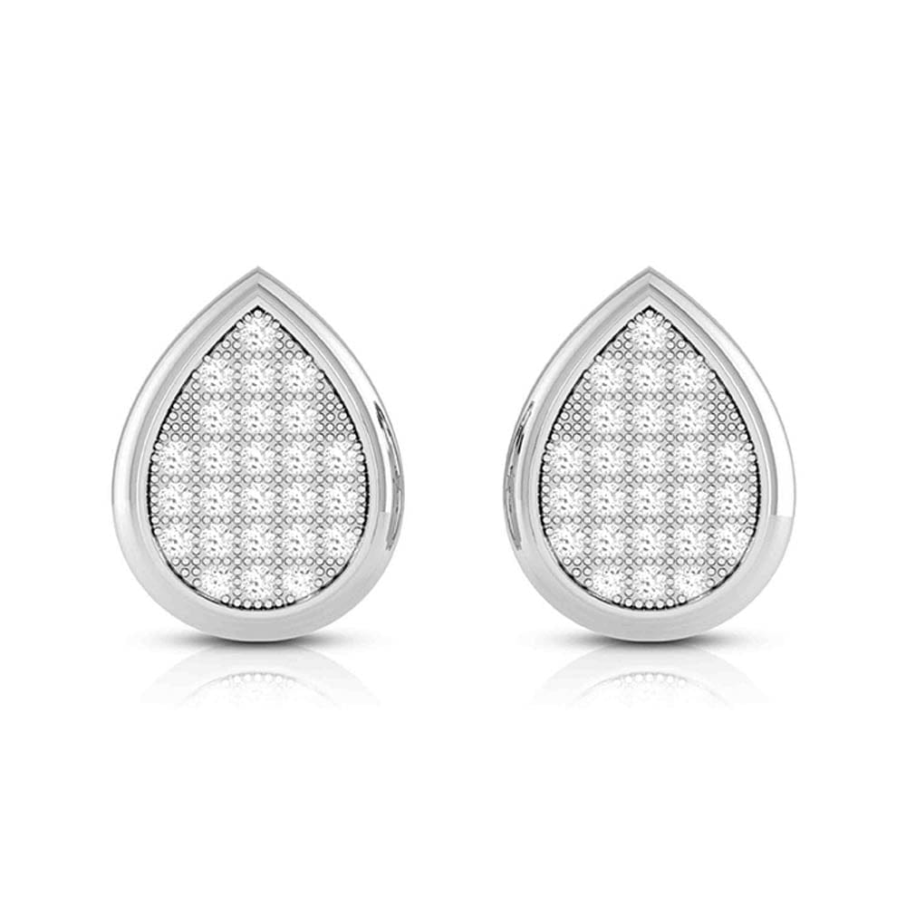 Jewelove™ Pendants & Earrings Earrings only Platinum with Diamond Pendant Set for Women JL PT P 2492