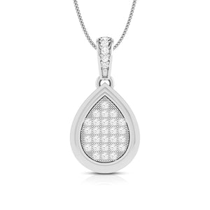 Jewelove™ Pendants & Earrings Pendant only Platinum with Diamond Pendant Set for Women JL PT P 2492