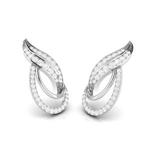 Jewelove™ Pendants & Earrings Platinum with Diamond Pendant Set for Women JL PT P NL 8504