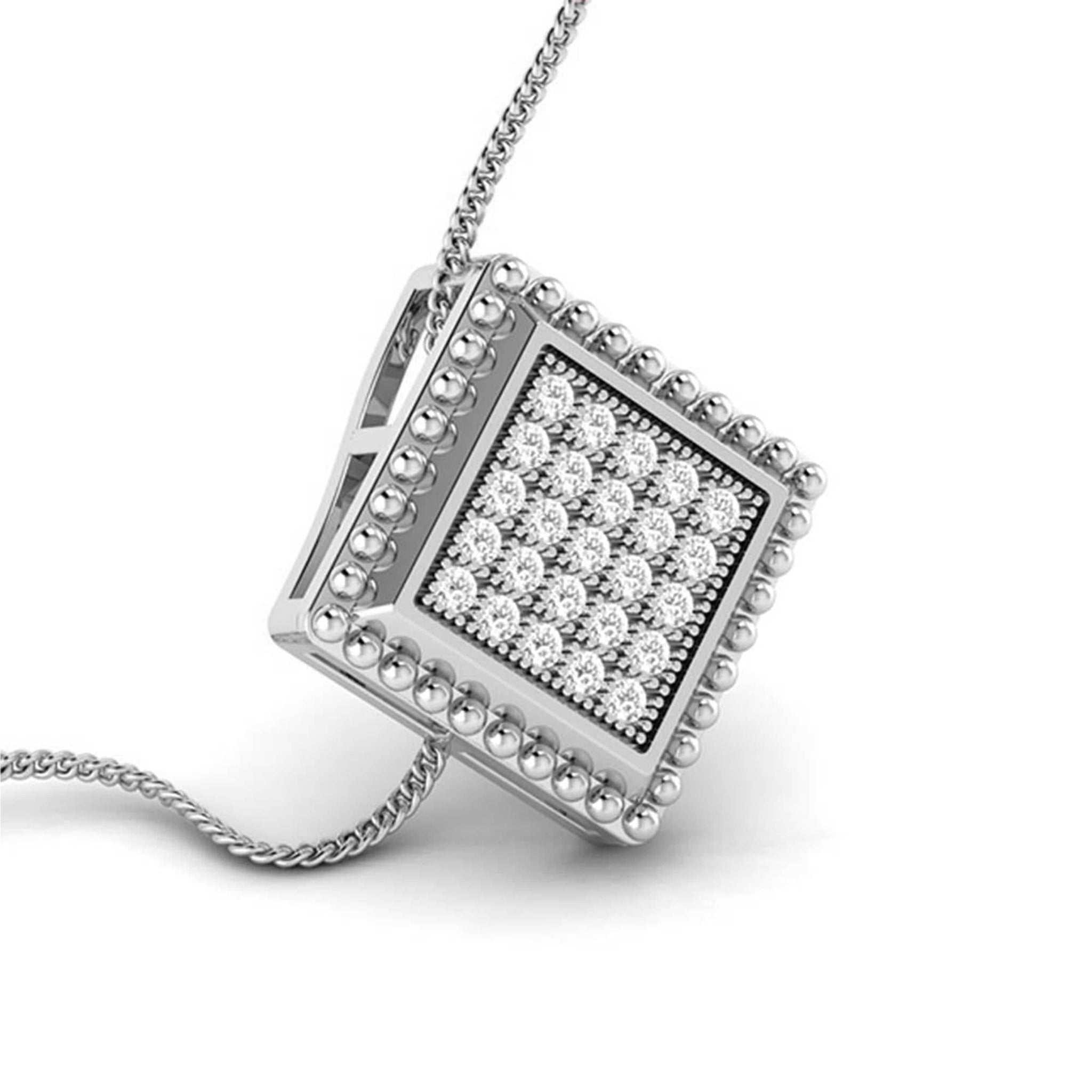 Jewelove™ Pendants & Earrings Platinum with Diamond Pendant Set  JL PT P for Women 2466