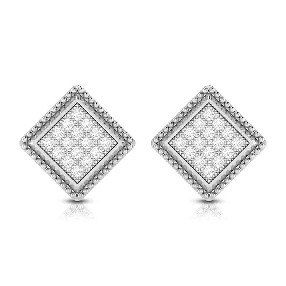 Jewelove™ Pendants & Earrings Earrings only Platinum with Diamond Pendant Set  JL PT P for Women 2466