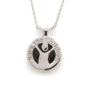 Jewelove™ Pendants Platinum with Enamel Save the Children Pendant JL PT P 306