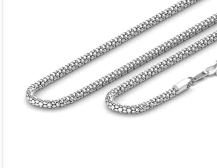 Jewelove™ Chains PopCorn Platinum Chain JL PT CH 1004