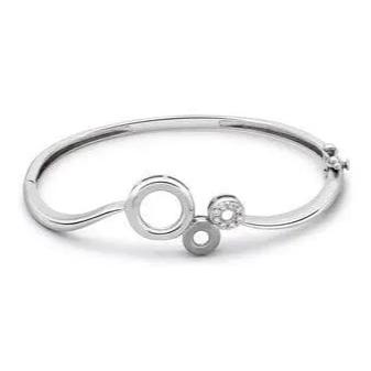 Progressive Loops Platinum Bracelet SJ PTB 107 - Suranas Jewelove
