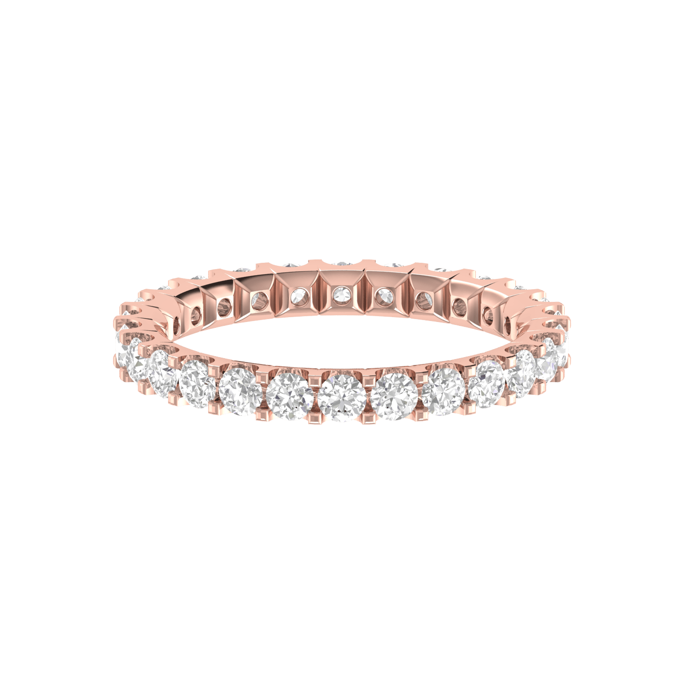 Jewelove™ Rings Rose Gold Diamond Wedding Ring JL AU RD RN 9279R