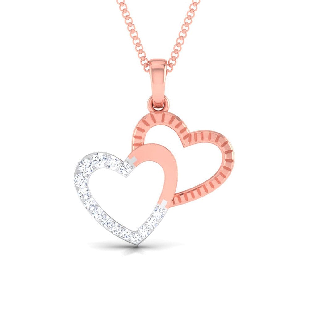 Buy capirosa S925 Forever Love Heart Necklaces for Women Mother's Day Gifts  Sterling Silver Rose Gold Diamond Birthstone Pendant Necklace Jewelry  Anniversary Birthday Gifts for Mom Wife Her Girlfriend Online at  desertcartINDIA