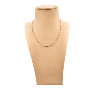 Jewelove™ Chains Simple Platinum with Rose Gold Chain JL PT CH 821