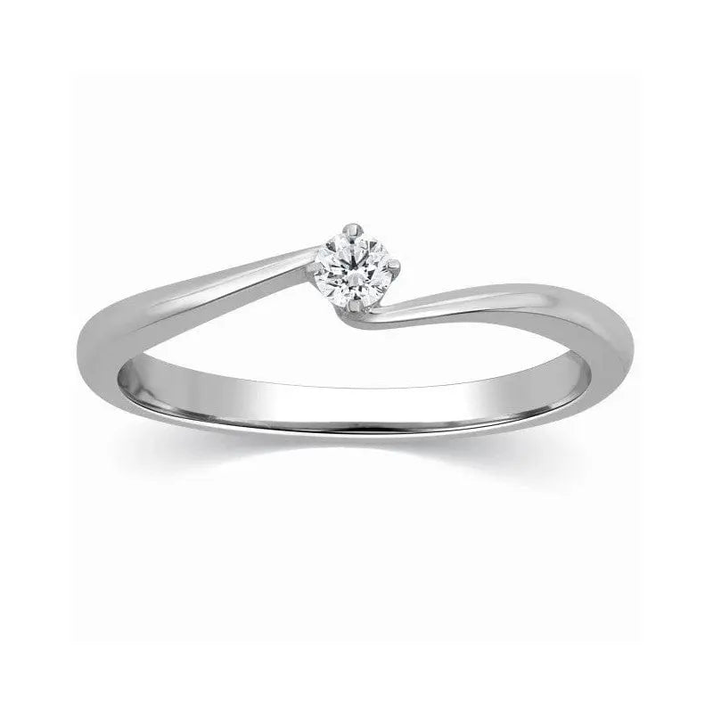 2.21 carat Round Diamond Platinum Solitaire Engagement Ring | Lauren B  Jewelry