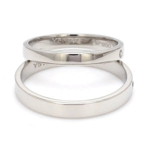 Jewelove™ Rings Single Diamond Platinum Ring JL PT 500