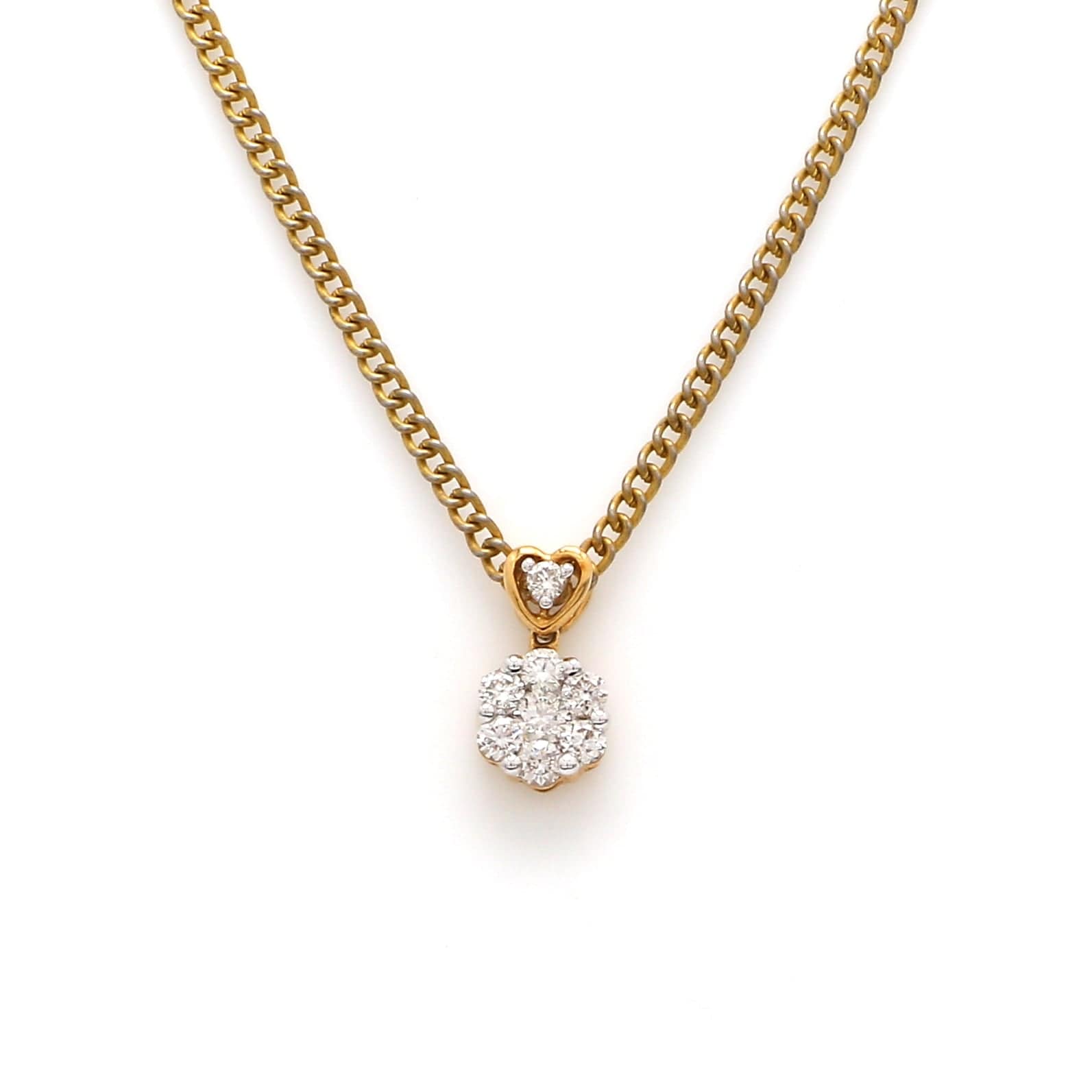 Lightweight Diamond Necklace | Brilliant Cut Gold & Diamond Jewellery in  Chennai, India