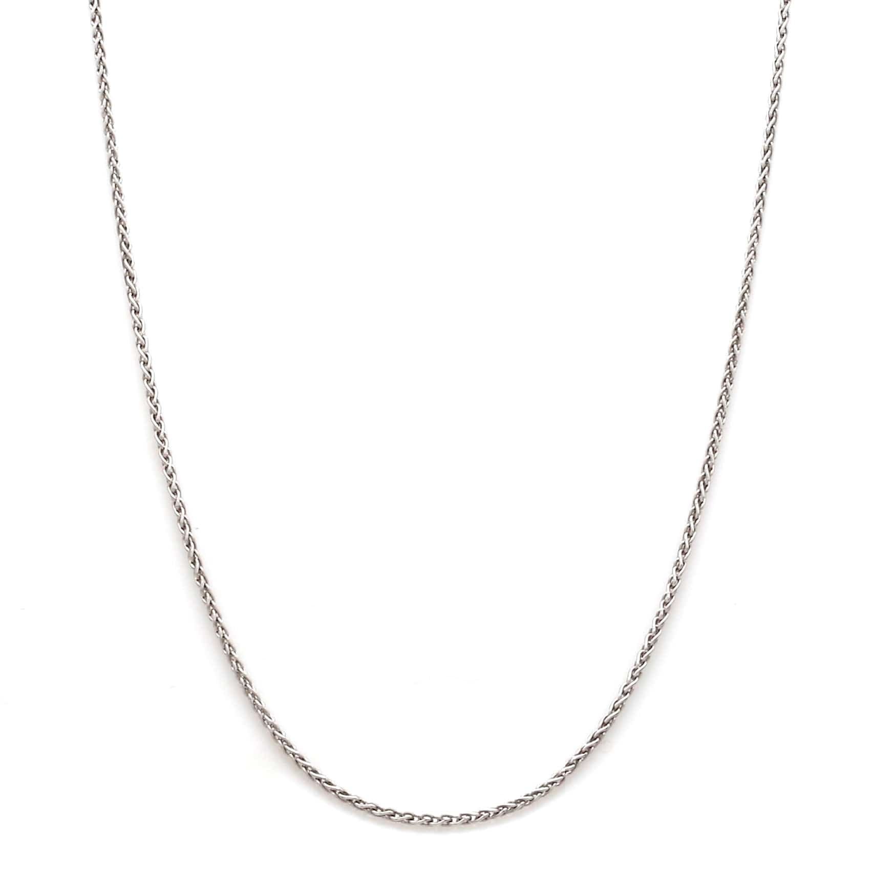 Jewelove™ Chains Thin Foxtail Platinum Chain JL PT CH 845