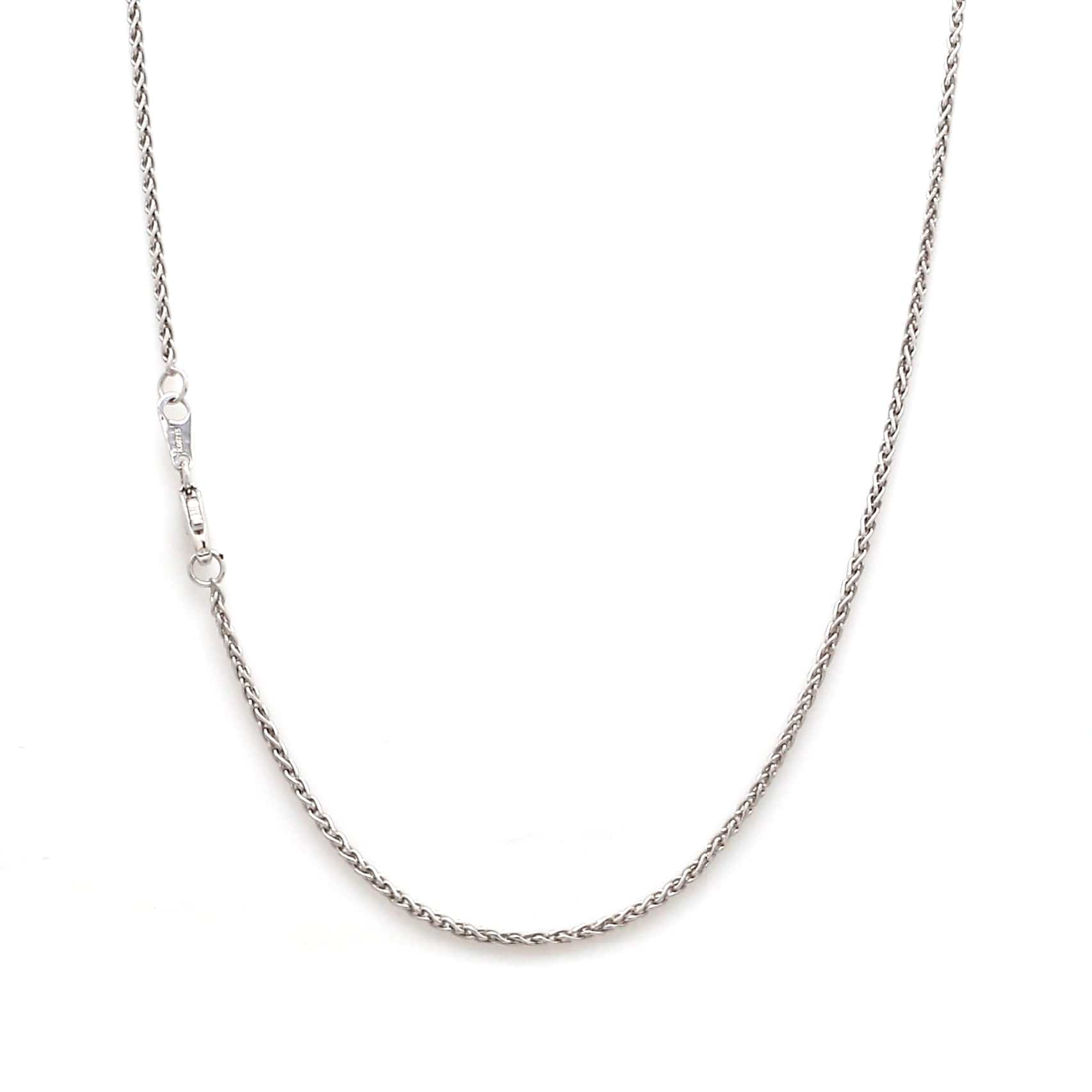 Jewelove™ Chains Thin Foxtail Platinum Chain JL PT CH 845