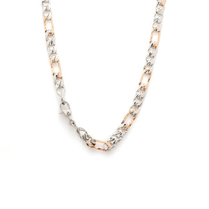 Jewelove™ Chains Two-tone Platinum Chain for Men JL PT CH 1070