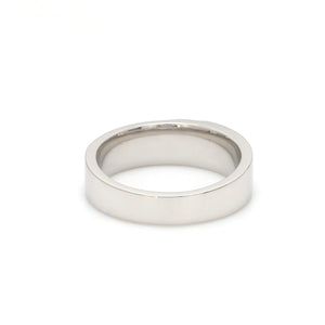 Jewelove™ Rings Unisex Platinum Plain Couple Rings JL PT 1153