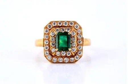 Vintage Oval 1.5CT Emerald Ring Set// Rose Gold Emerald Proposal Ring for  Girl// Vintage Emerald Engagement Set// Green Gemstone Bridal Set - Etsy |  Rings for girls, Emerald gemstone engagement rings, Emerald